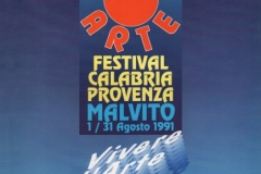 1991 Catalogo Malvito Arte